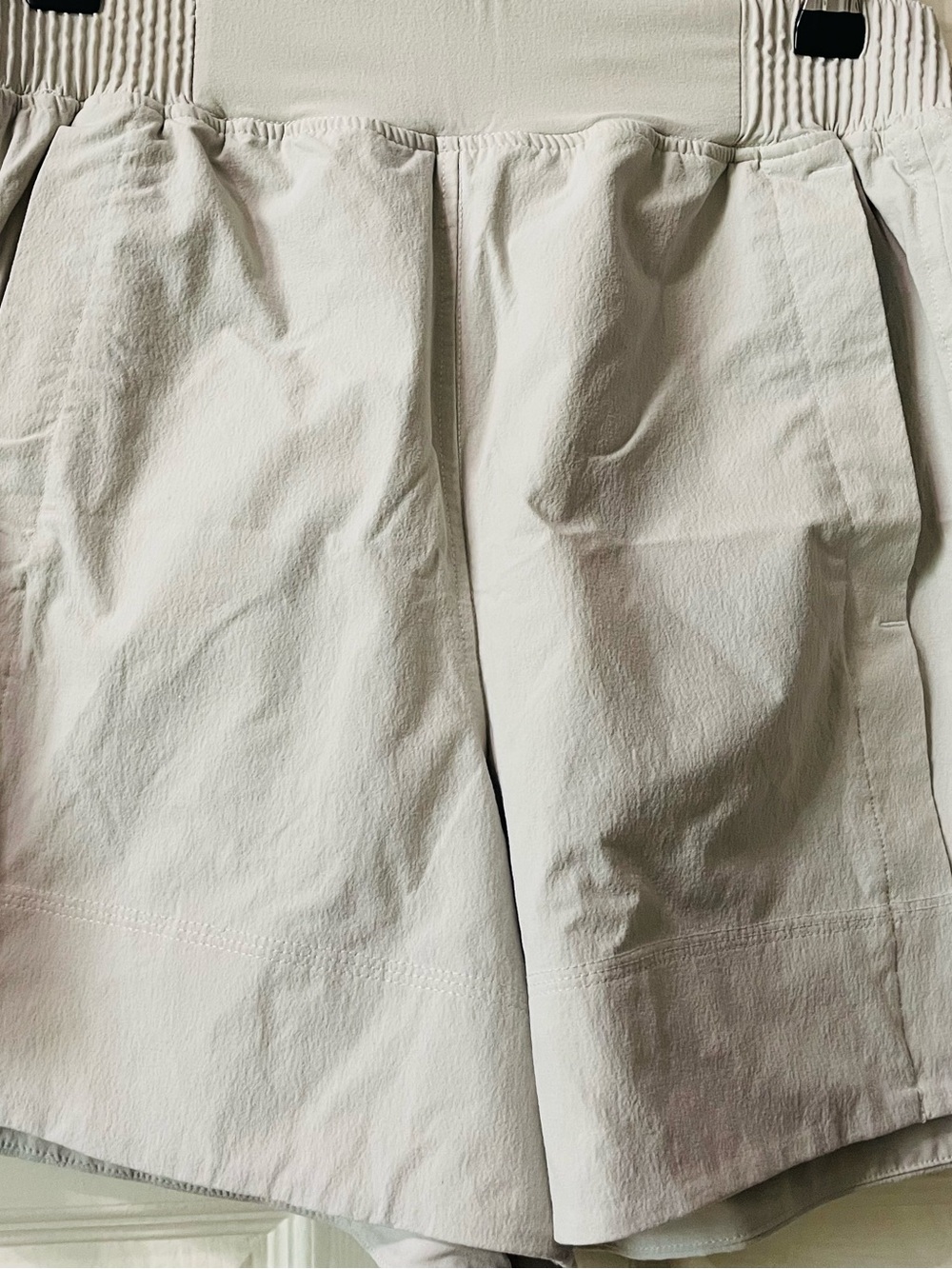 lululemon athletica Light Cream Athletic Shorts